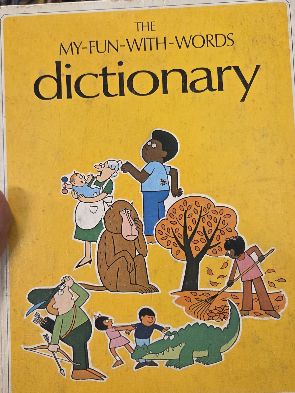Dictionary — Yellow Children's Picture Dictionary